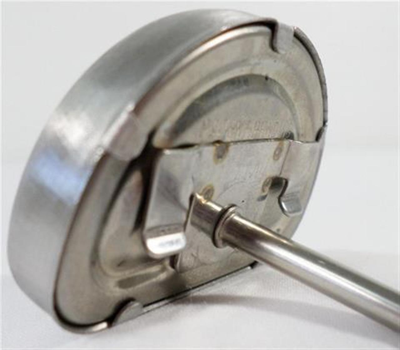 Grill Replacement Parts: Temp Gauge, Top Rounded with 4-1/4" Long Probe-Charbroil