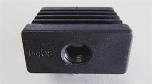  Quantum Series Infrared grill parts: Rectangular Caster Socket Insert  (image #1)