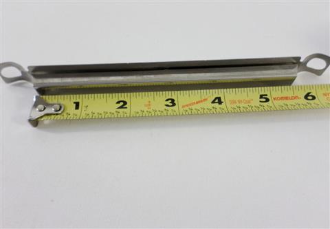 Parts for Quantum Series 4 Burner Grills: 5-1/2" Flame Carryover Tube With Cotter Pins (Fits 1"Diameter Burner Tube)