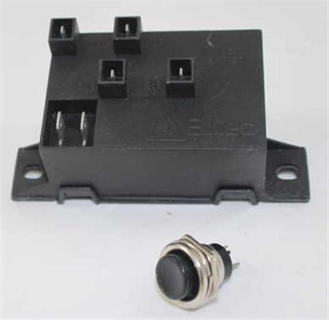 Parts for Ignitors Grills: DCS 4-Outlet 9 Volt Spark Generator With Push Button (Replaces OEM Part 212333P)