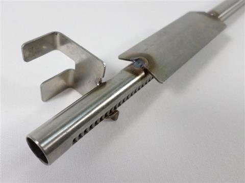 Grill Replacement Parts: Gas Flame Crossover Burner Tube - (10-1/2in.)