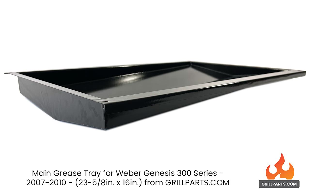 Grill Replacement Parts: Main Grease Tray for Genesis 300 Series - 2007-2010