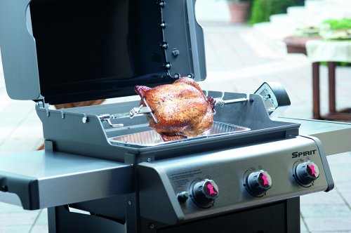 konstant Bevise Banyan Rotisseries Grill Parts: Weber Rotisserie Kit With Adjustable Spit Rod  Length | grillparts.com | BBQ Repair and Replacement Parts